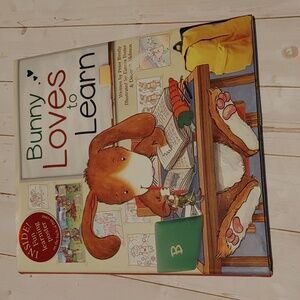 Bunny Loves To Learn Kids Children Picture Book By Peter Bentley